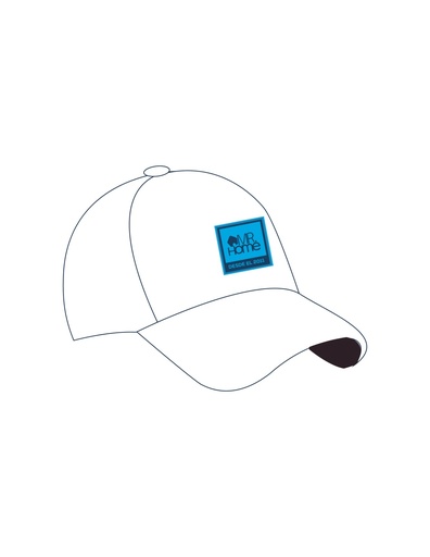 GORRAS BLANCAS PERSONALIZADAS MRHOME